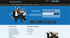 Desktop Screenshot of analyticshire.com