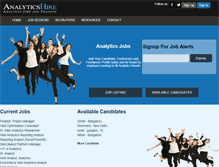Tablet Screenshot of analyticshire.com